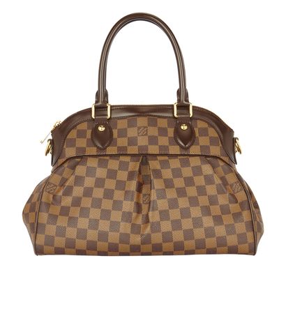 Louis Vuitton Damier Ebene Trevi Pm Top Handle, front view